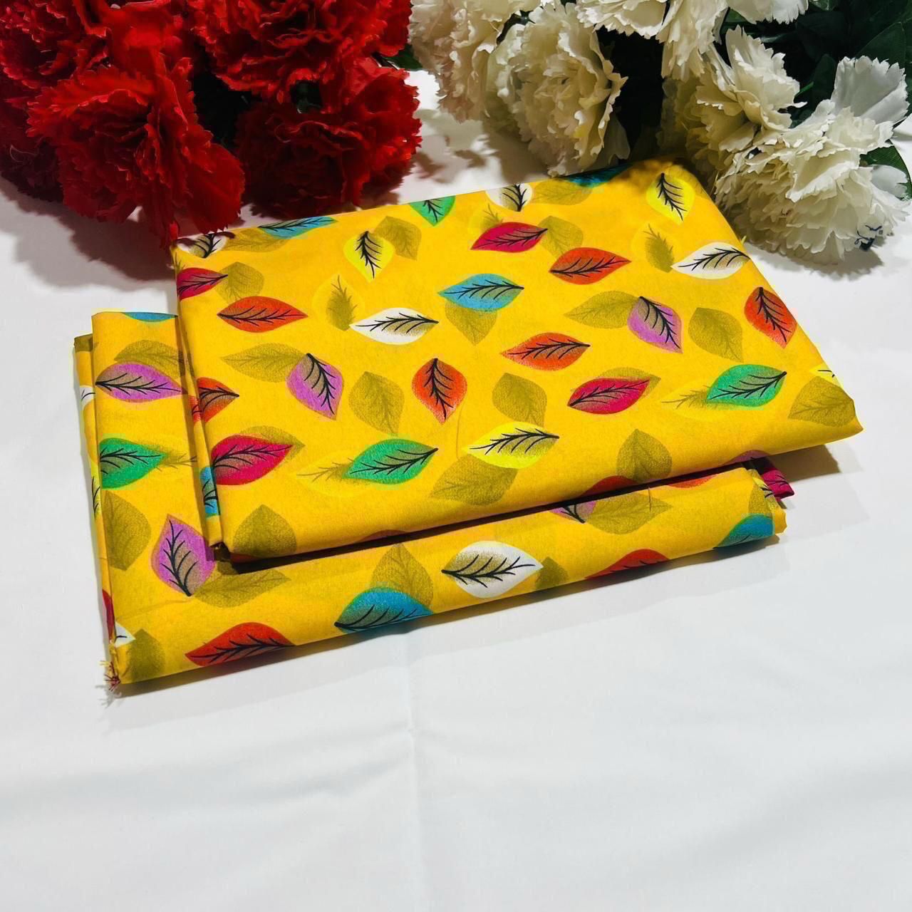 POLO COTTON 2PC FLORAL PRINT'S 3D