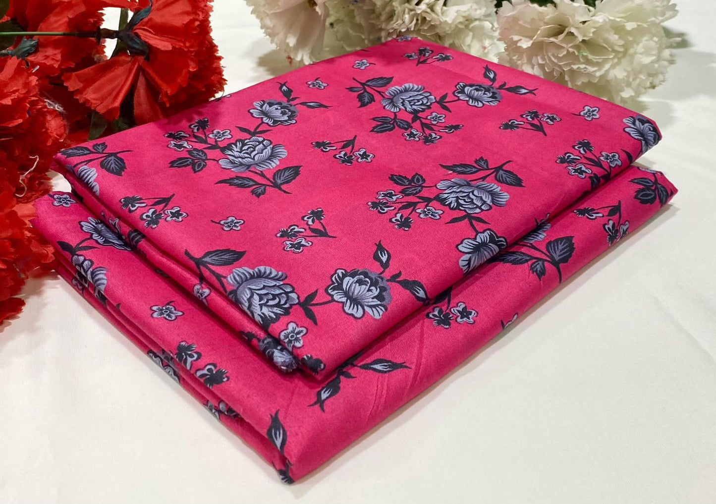 POLO COTTON 2PC FLORAL PRINT'S 3D