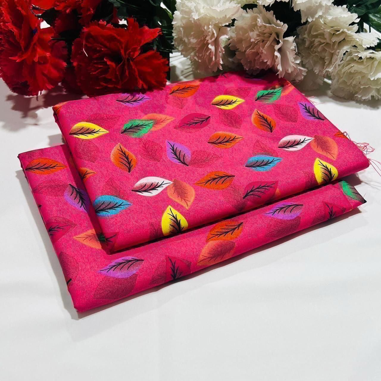 POLO COTTON 2PC FLORAL PRINT'S 3D