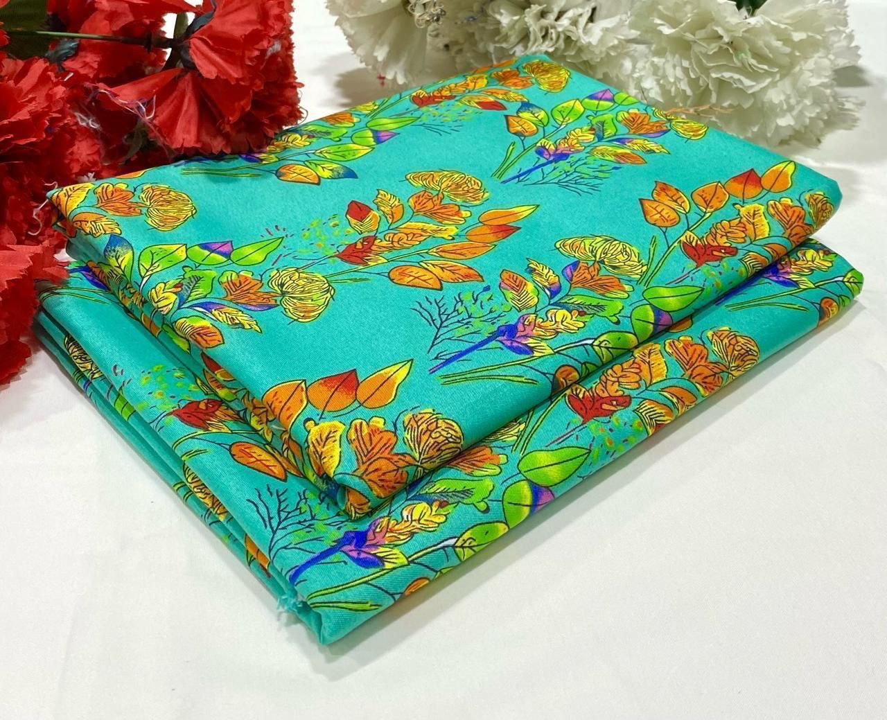 POLO COTTON 2PC FLORAL PRINT'S 3D