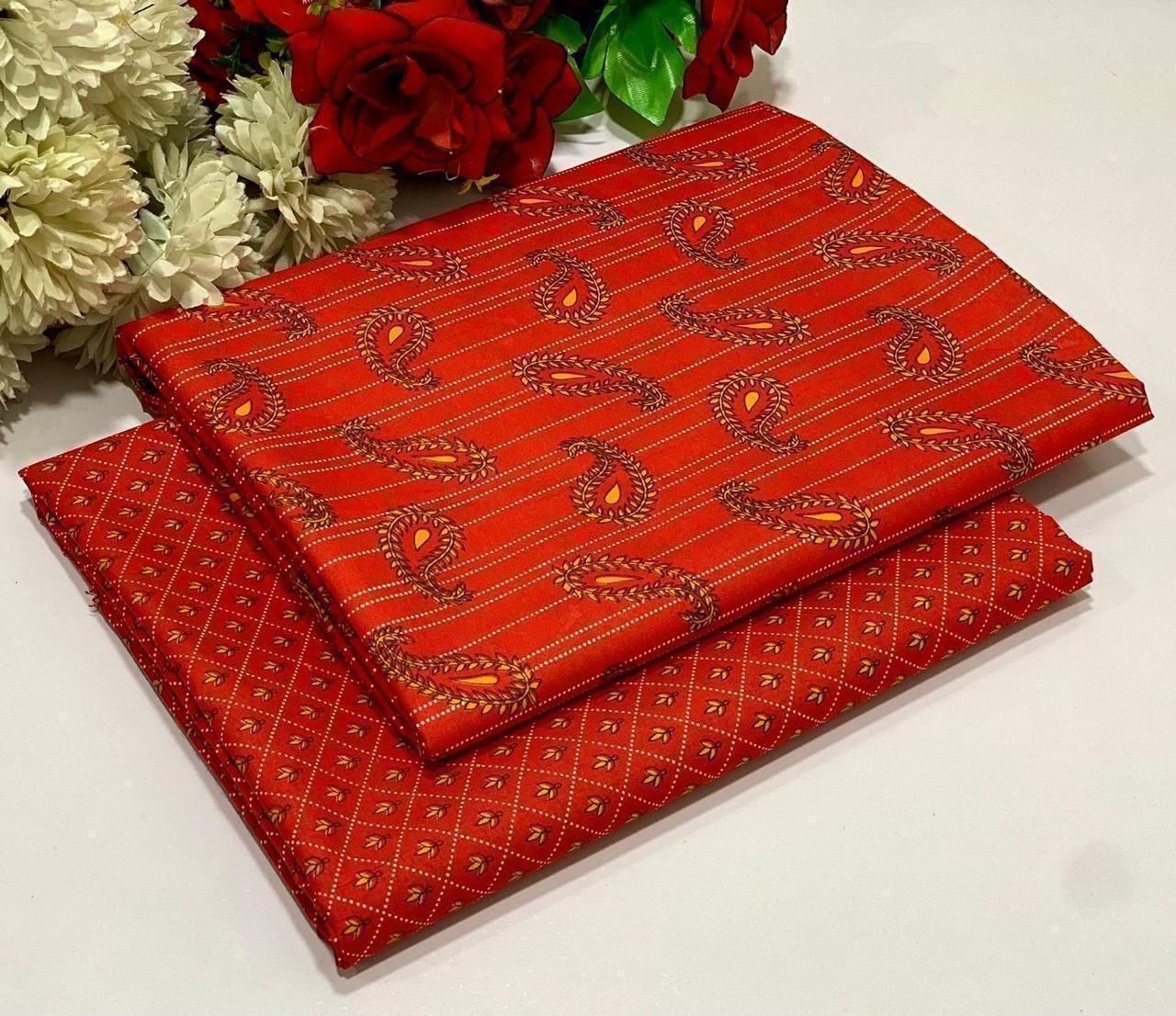 POLO COTTON 2PC FLORAL PRINT'S 3D