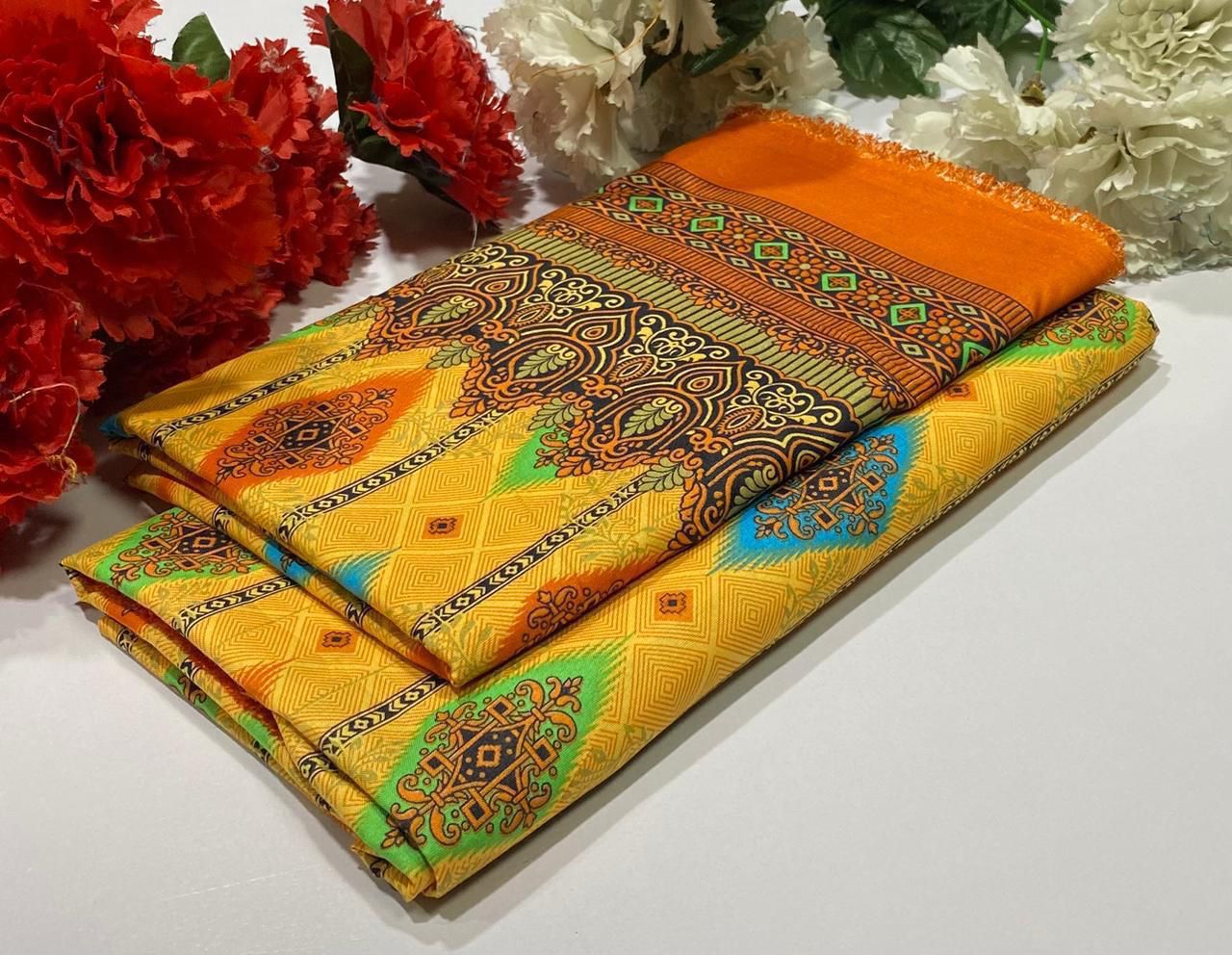 POLO COTTON 2PC FLORAL PRINT'S 3D