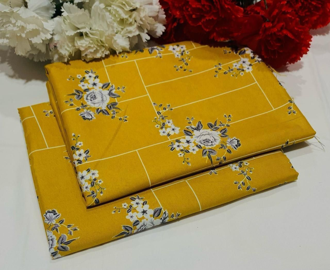 POLO COTTON 2PC FLORAL PRINT'S 3D