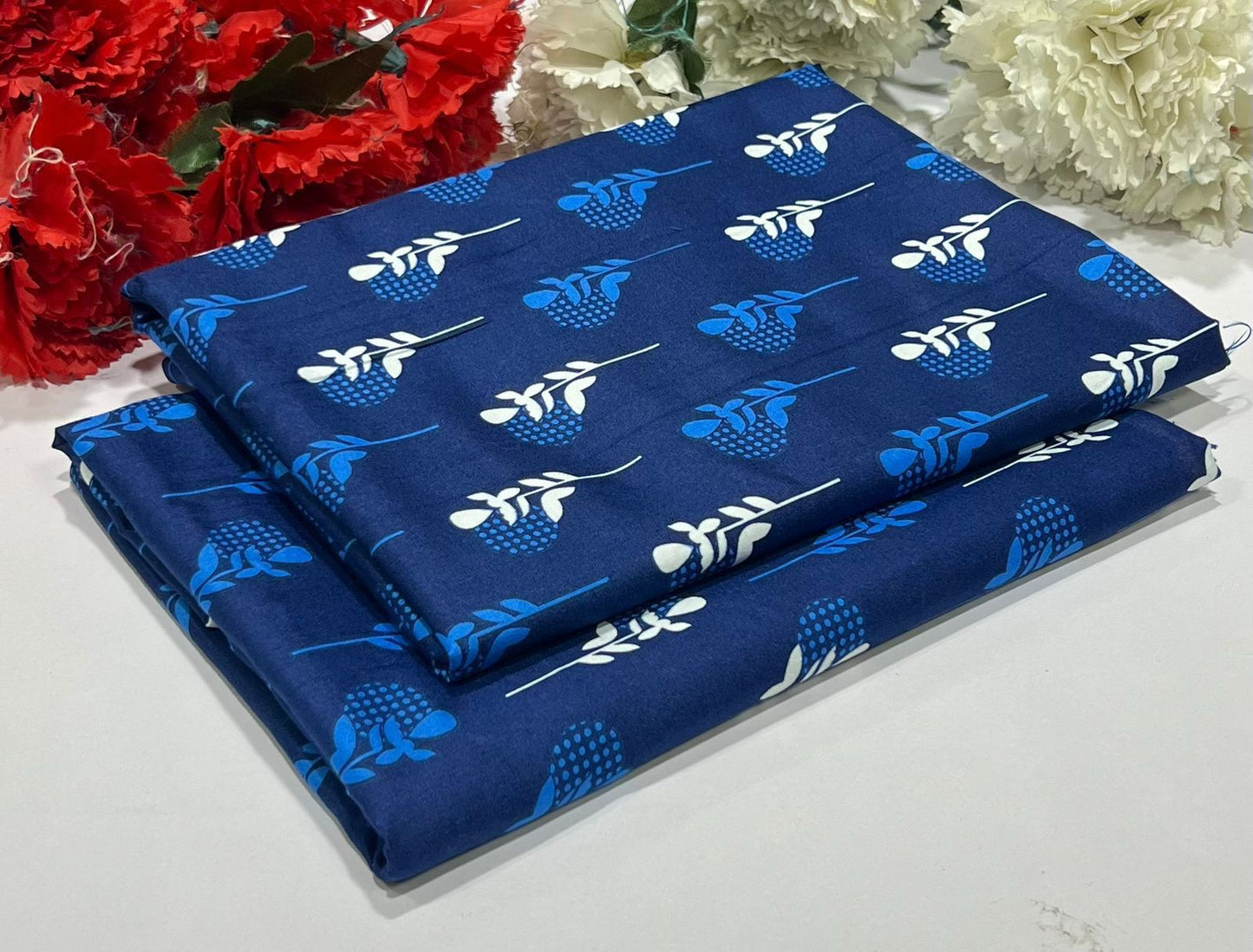 POLO COTTON 2PC FLORAL PRINT'S 3D