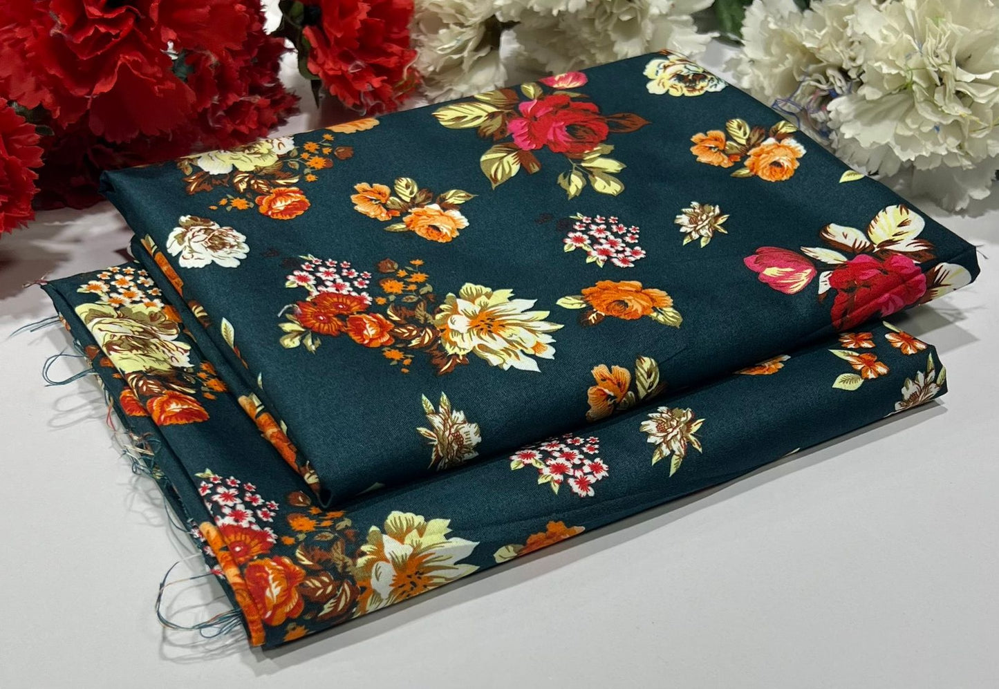 POLO COTTON 2PC FLORAL PRINT'S 3D