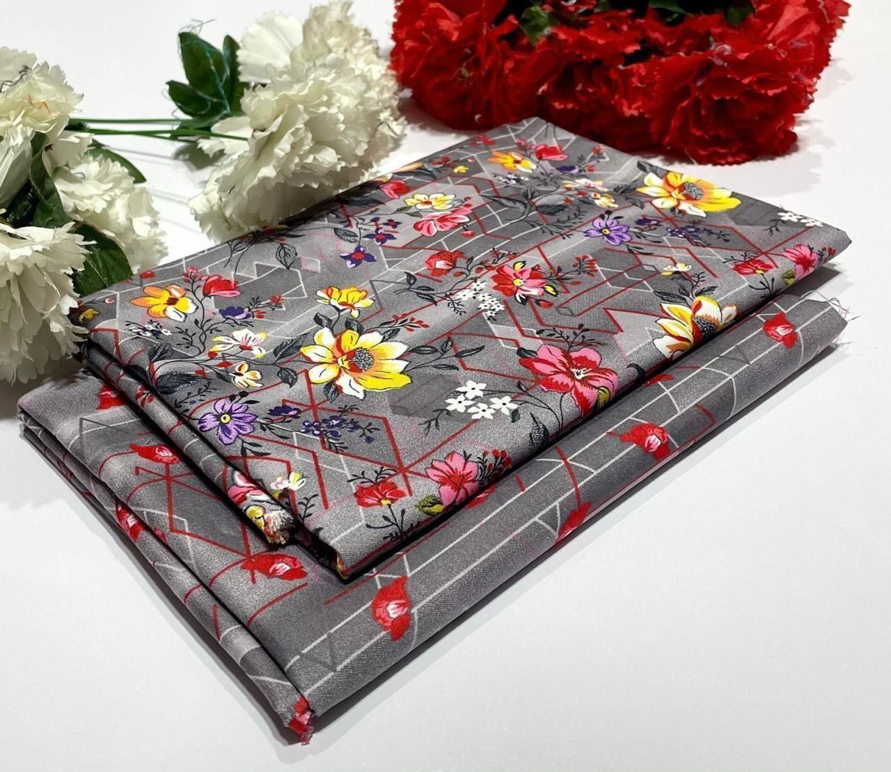 POLO COTTON 2PC FLORAL PRINT'S 3D