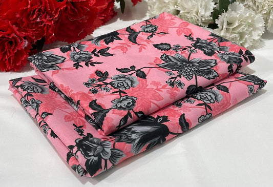 POLO COTTON 2PC FLORAL PRINT'S 3D