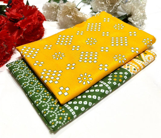 POLO COTTON 2PC FLORAL PRINT'S 3D