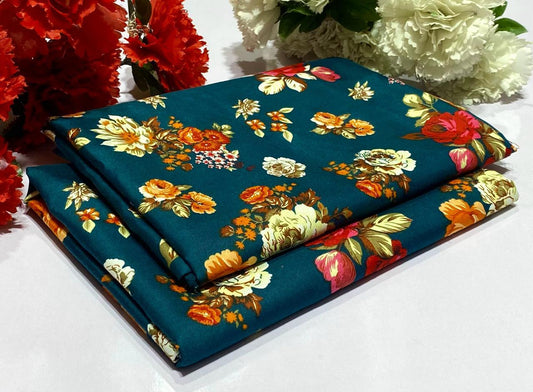 POLO COTTON 2PC FLORAL PRINT'S 3D