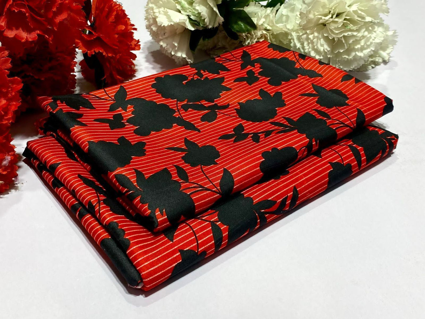 POLO COTTON 2PC FLORAL PRINT'S 3D