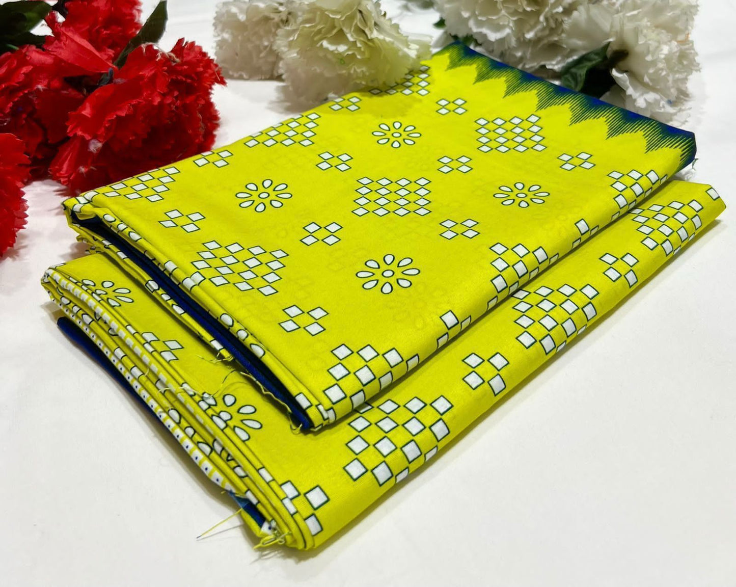 POLO COTTON 2PC FLORAL PRINT'S 3D