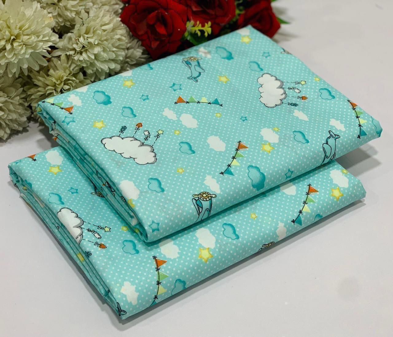 POLO COTTON 2PC FLORAL PRINT'S 3D