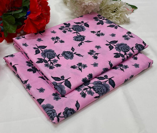 POLO COTTON 2PC FLORAL PRINT'S 3D