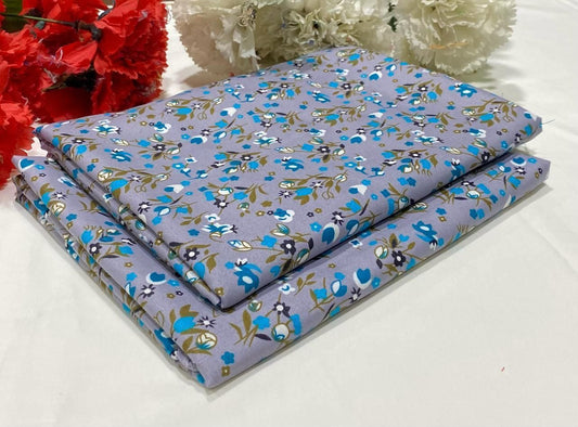 POLO COTTON 2PC FLORAL PRINT'S 3D