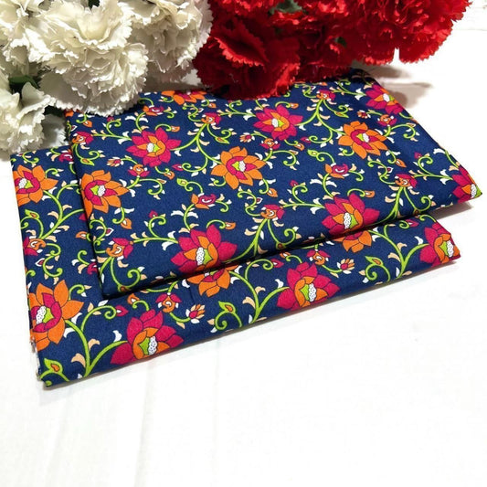 POLO COTTON 2PC FLORAL PRINT'S 3D