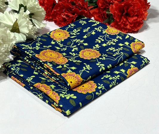POLO COTTON 2PC FLORAL PRINT'S 3D