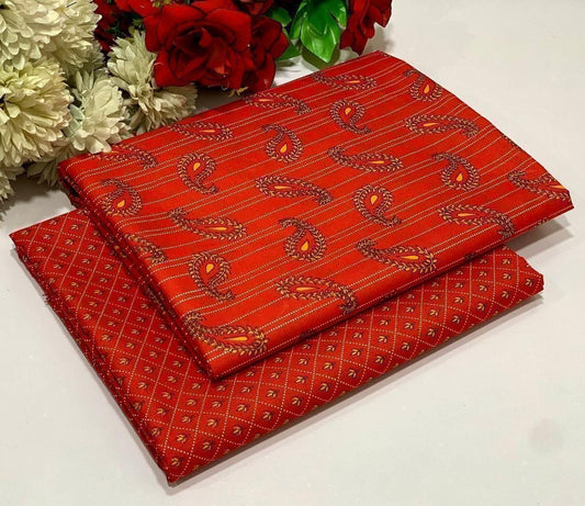 POLO COTTON 2PC FLORAL PRINT'S 3D