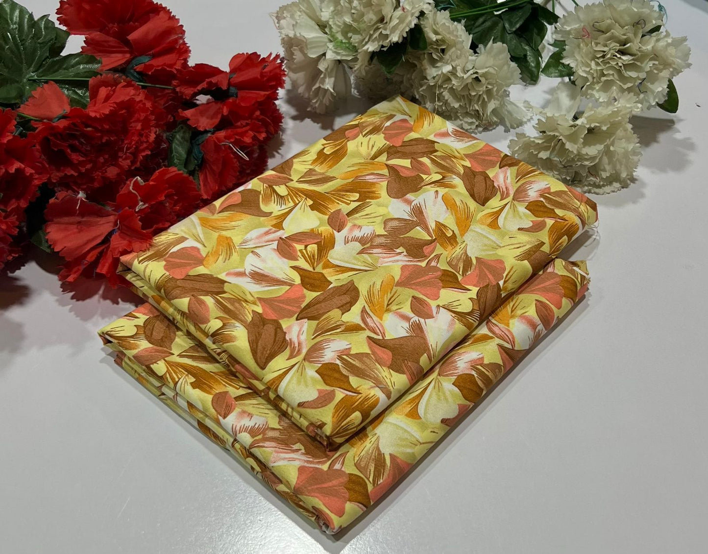 POLO COTTON 2PC FLORAL PRINT'S 3D