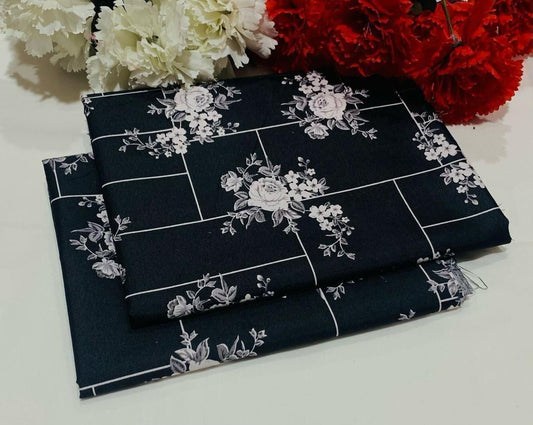 POLO COTTON 2PC FLORAL PRINT'S 3D