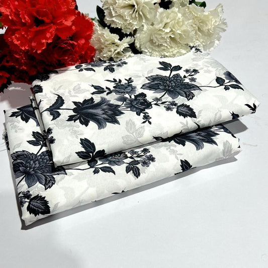 POLO COTTON 2PC FLORAL PRINT'S 3D