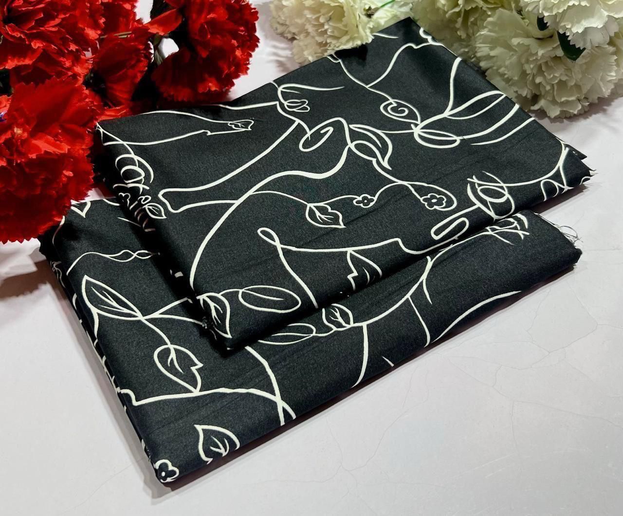 POLO COTTON 2PC FLORAL PRINT'S 3D