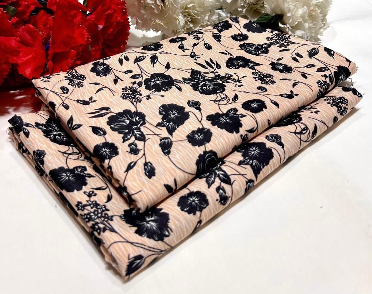 POLO COTTON 2PC FLORAL PRINT'S 3D