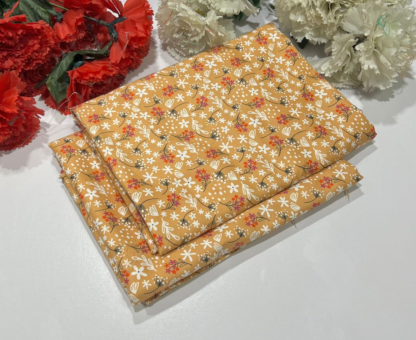 POLO COTTON 2PC FLORAL PRINT'S 3D