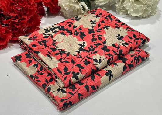 POLO COTTON 2PC FLORAL PRINT'S 3D