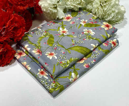 POLO COTTON 2PC FLORAL PRINT'S 3D