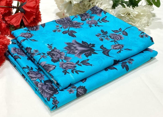 POLO COTTON 2PC FLORAL PRINT'S 3D