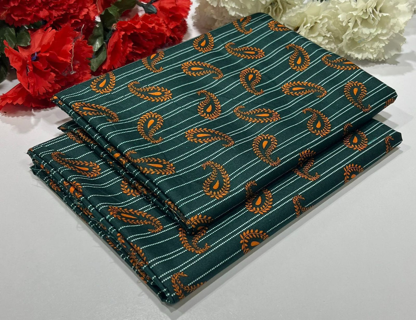 POLO COTTON 2PC FLORAL PRINT'S 3D