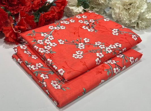 POLO COTTON 2PC FLORAL PRINT'S 3D