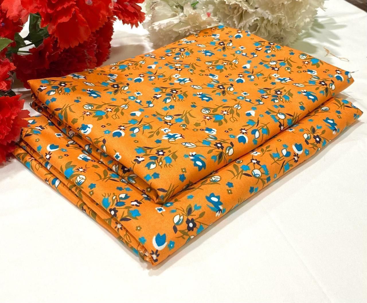 POLO COTTON 2PC FLORAL PRINT'S 3D