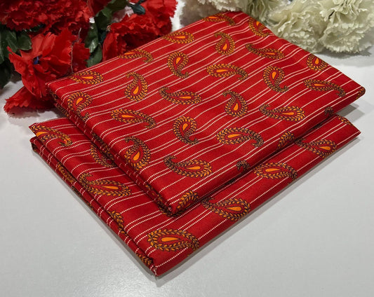 POLO COTTON 2PC FLORAL PRINT'S 3D