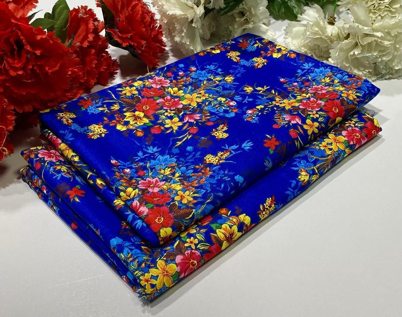 POLO COTTON 2PC FLORAL PRINT'S 3D