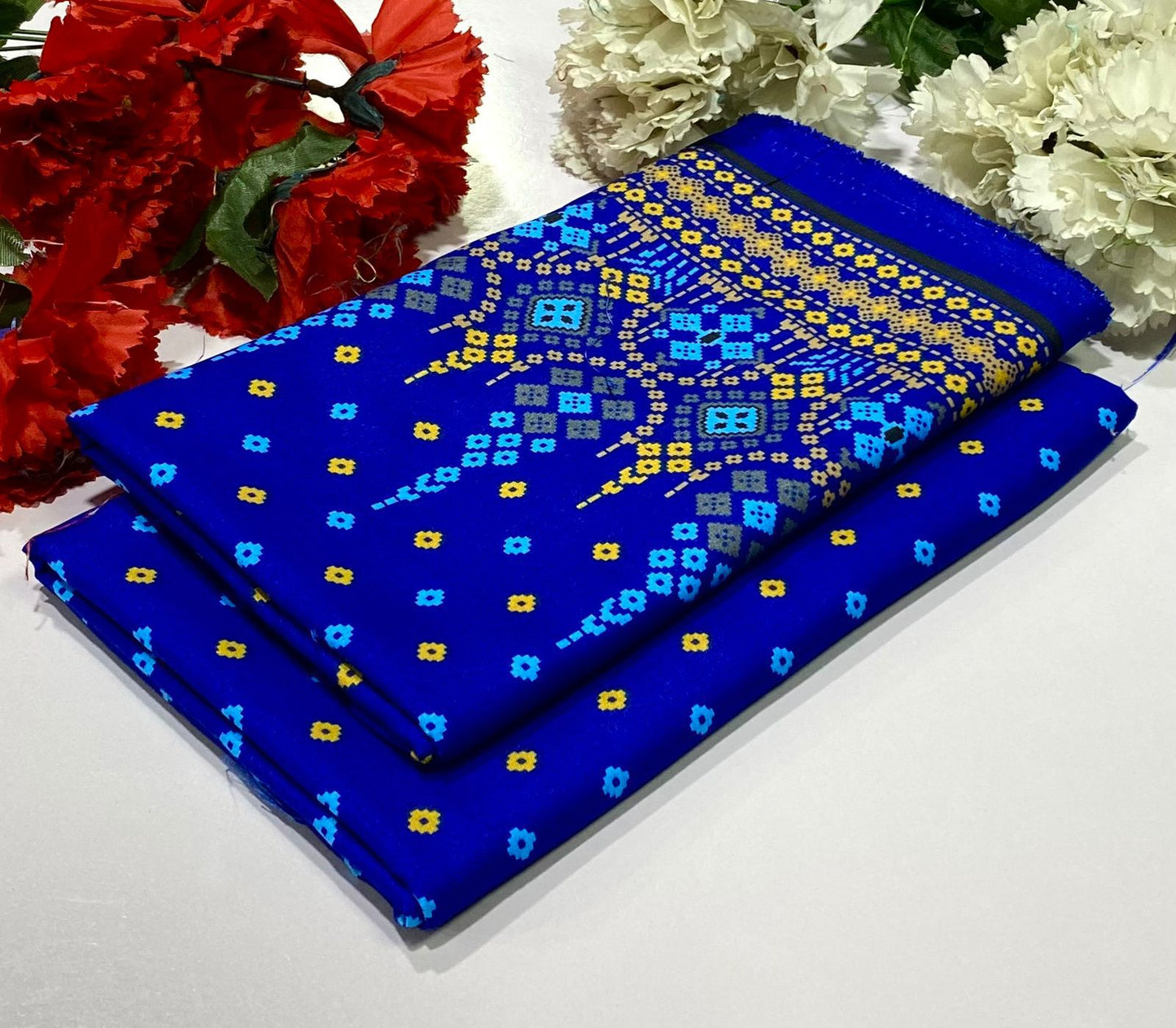 POLO COTTON 2PC FLORAL PRINT'S 3D